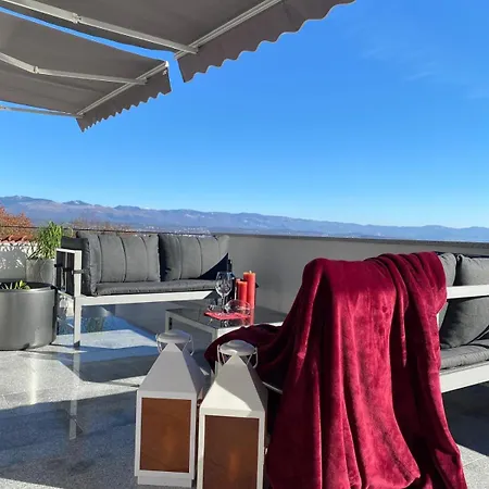 דירה Panorama House Opatija Donji Rukavac
